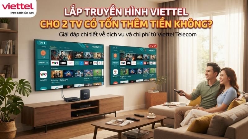 lap-truyen-hinh-viettel-cho-2-tv-co-ton-them-tien-khong